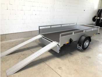 Remorque voiture SARIS FW150 McAlu mit Rampen Kastenanhänger gebremst