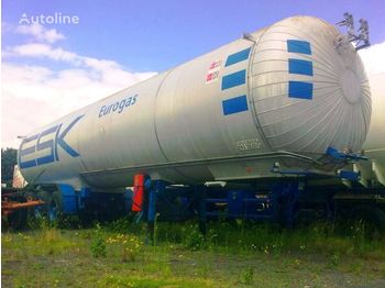 Semi-remorque citerne pour transport de gaz AUREPA LNG, Methane, Gas Tank, 45000 Liter, Natural gas, Air Liquide cr: photos 1