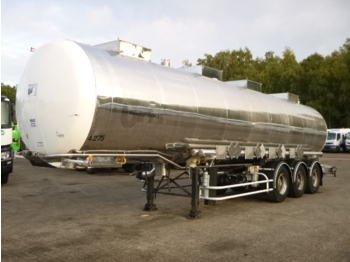 Semi-remorque citerne pour transport de produits chimiques BSLT Chemical tank inox 33 m3 / 4 comp: photos 1