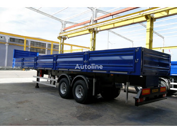 CEYLAN 3 AXLES FLATBED&PLATFORM WITH SIDE COVER - Semi-remorque plateau: photos 2