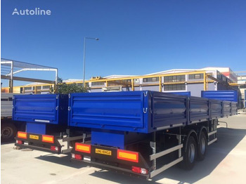 CEYLAN 3 AXLES FLATBED&PLATFORM WITH SIDE COVER - Semi-remorque plateau: photos 4