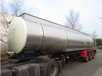 Semi-remorque citerne Fruehauf C07B1 RVS TANK