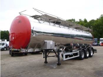 Semi-remorque citerne pour transport de la nourriture Crossland Food tank inox 35 m3 / 1 comp: photos 1