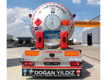 Semi-remorque citerne pour transport de gaz DOĞAN YILDIZ 40 m3 LPG Tank Trailer with Electrical Pump: photos 1
