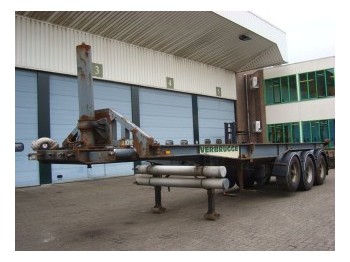 De Kraker CONTAINER CHASSIS KIPPER 3-AS - Semi-remorque
