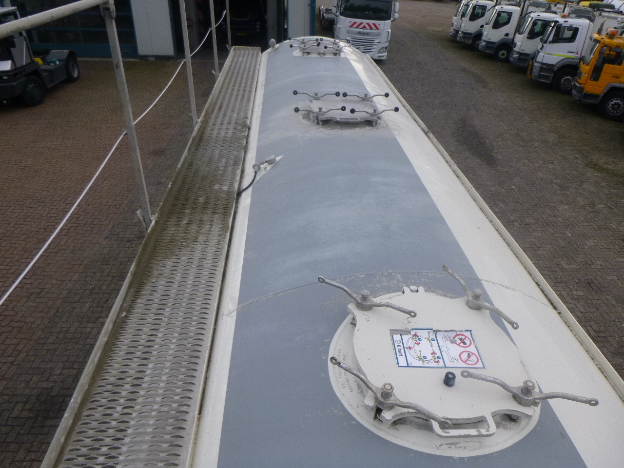 Semi-remorque citerne pour transport de farine Feldbinder Powder tank alu 40 m3 / 1 comp: photos 19