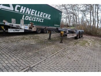 Semi-remorque porte-conteneur/ Caisse mobile Fliegl 40" Containerchassis, Lift, SAF Scheibe: photos 1