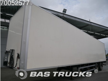Semi-remorque fourgon Tracon Ladebordwand Lenkachse Hardholz-Bodem TO 2