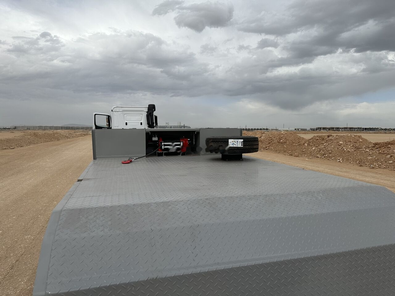 Semi-remorque surbaissé neuf GVN Trailer 2 Axle Hydraulic Platform Lowloader: photos 6