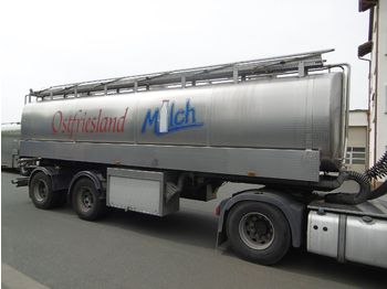 Semi-remorque citerne pour transport de lait HLW Lebensmitteltankauflieger (Nr. 3863): photos 1