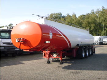 Semi-remorque citerne pour transport de carburant Indox Fuel tank alu 40.4 m3 / 6 comp: photos 1