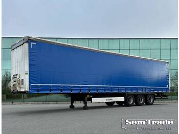 Semi-remorque rideaux coulissants Krone SD 3 AXLE NEW CURTAIN SLIDING ROOF VALX AXLES DRUM BRAKES HOLLAND TRAILER: photos 1