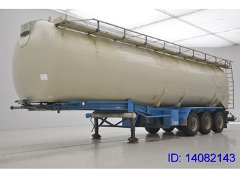 Semi-remorque citerne pour transport de la nourriture LAG Bulk silo 55 cub: photos 1
