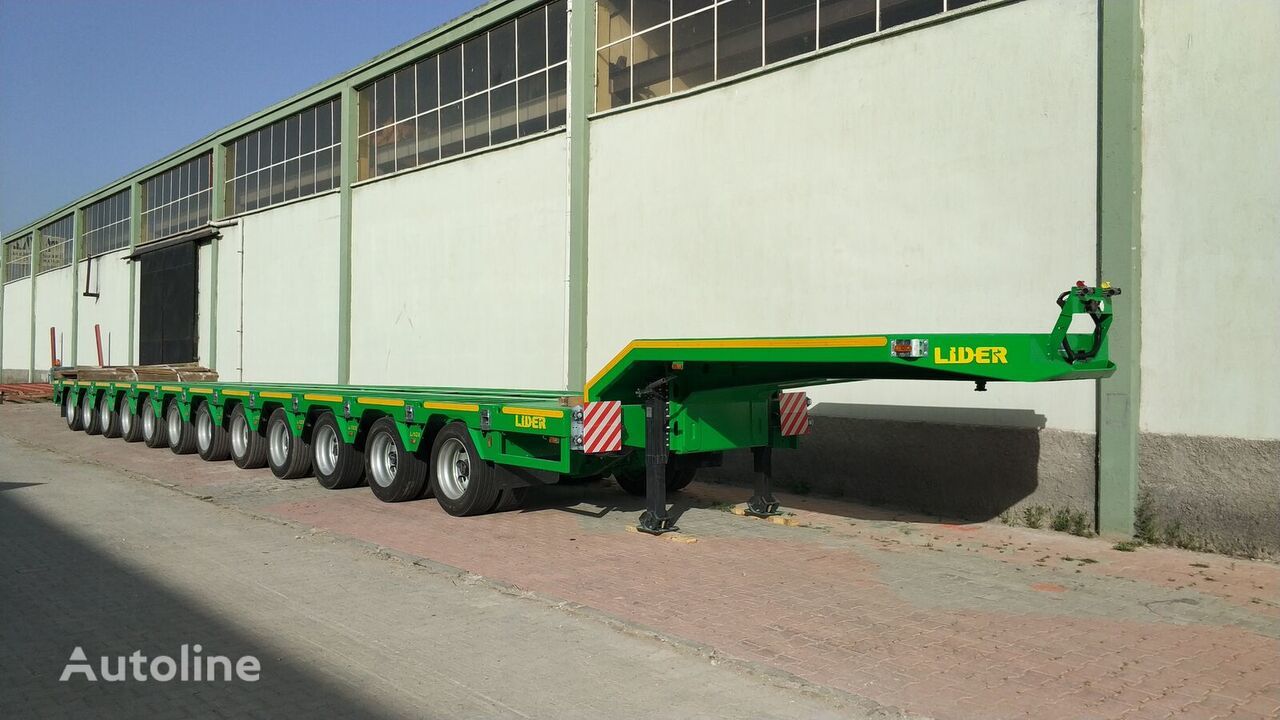 Semi-remorque surbaissé neuf LIDER 2024 Model 200 TONS CAPACITY New Productions Directly From Manufacture: photos 9