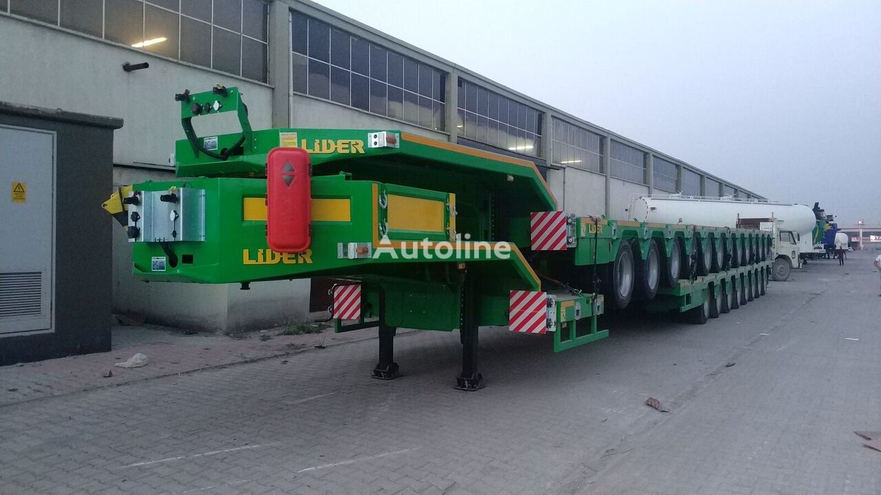 Semi-remorque surbaissé neuf LIDER 2024 Model 200 TONS CAPACITY New Productions Directly From Manufacture: photos 12