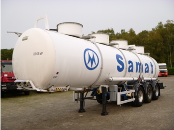 Semi-remorque citerne pour transport de produits chimiques Magyar Chemical ACID tank inox 24.5 m3 / 1 comp: photos 1