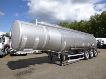 Semi-remorque citerne pour transport de carburant Maisonneuve Fuel tank inox 37.6 m3 / 7 comp: photos 1
