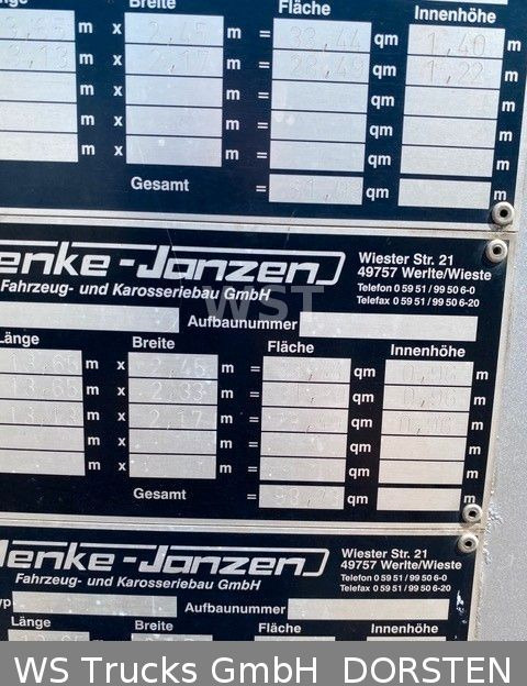 Semi-remorque bétaillère Menke-Janzen Menke 4 Stock Lenk Lift Typ2 Lüfter Dusche Tränk: photos 15