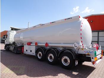 Semi-remorque citerne pour transport de carburant neuf NURSAN Aluminium Fuel Tanker: photos 2