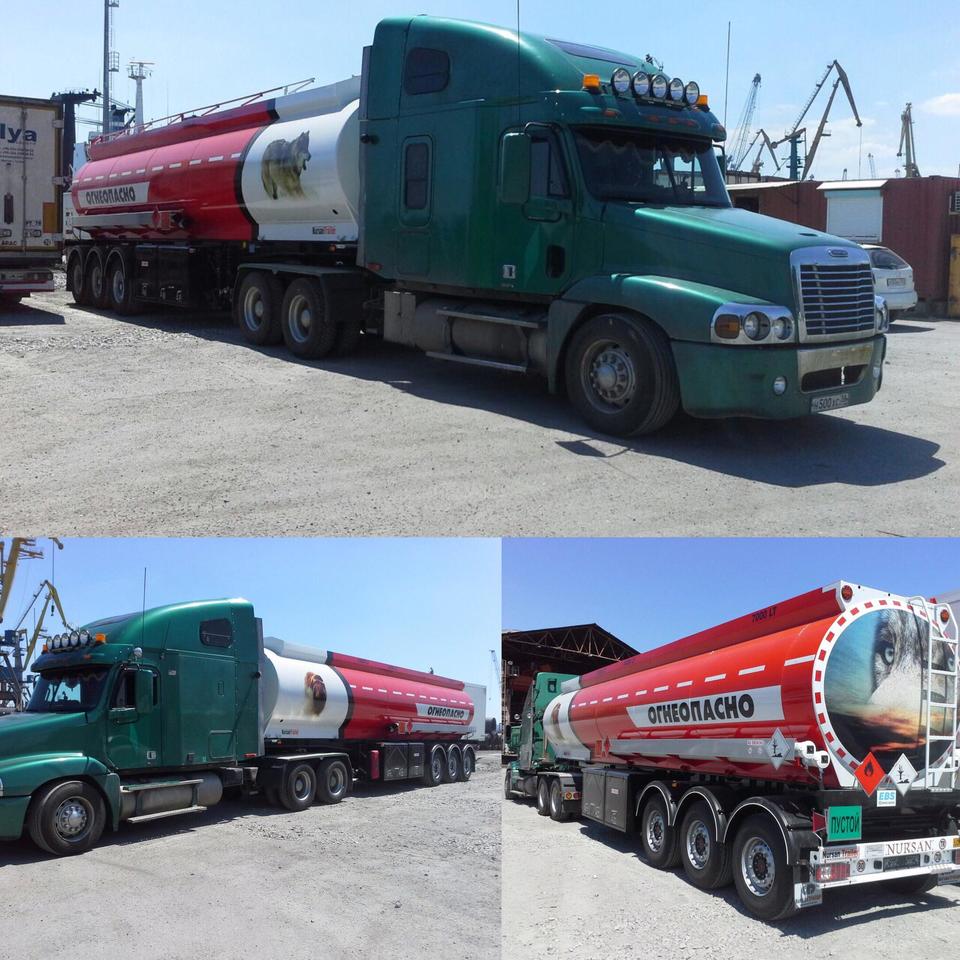 Semi-remorque citerne pour transport de carburant neuf NURSAN Steel Fuel Tanker: photos 2