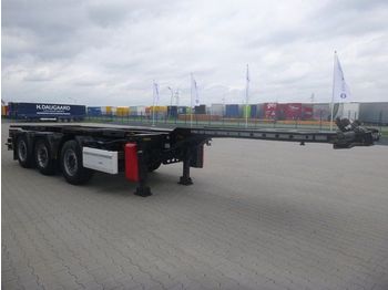 Semi-remorque porte-conteneur/ caisse mobile Krone Box Liner SDC 27 eLTU6 Sled Chassis