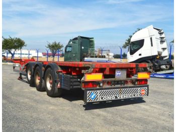Semi-remorque porte-conteneur/ caisse mobile SCHWARZMÜLLER 3 E Kontejnerové šasí