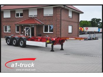 Semi-remorque porte-conteneur/ caisse mobile Schmitz Cargobull SCF 24 G-45 Euro Multi 20, 2x20, 30 40, 45 Fuß