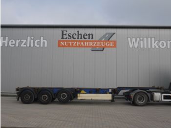 Semi-remorque porte-conteneur/ caisse mobile Schmitz Cargobull SCF 24, ausziehbar, Luft/Lift, SAF