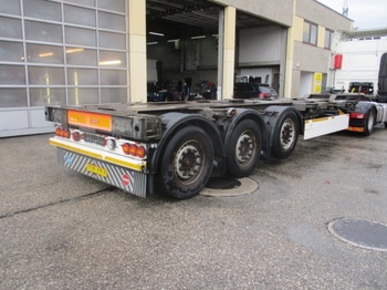 Semi-remorque porte-conteneur/ caisse mobile Schmitz SCF Containerchassis,Verzinkt, Ausziehbar,1X20,2X20,1X40 Fuss