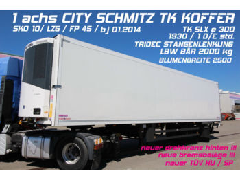 Semi-remorque frigorifique Schmitz Cargobull SKO 10/ CITY / TK SLXe 300/ TRIDEC / LBW /BLUMEN: photos 1