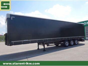 Semi-remorque bâche Kögel Tautliner, Hubdach, Liftachse, XL-und Getränke