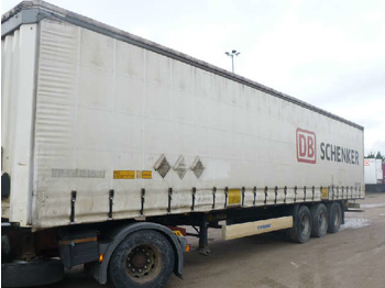 Semi-remorque bâche Krone Profi Liner