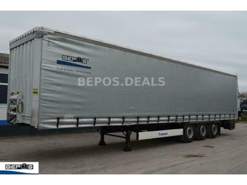 Semi-remorque bâche Krone SDP 27 ELBP4-CS Scheiben-Lift-Getränke-12642 XL