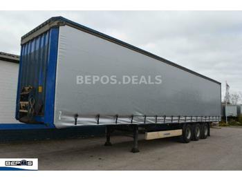 Semi-remorque bâche Krone SDP 27 - Koniki - TÜV -SAF-Integral-Achsen