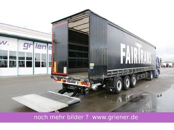 Semi-remorque bâche Schmitz Cargobull SCS 24 / LBW 2000 kg / RUNGENTASCHEN / MEHRFACH