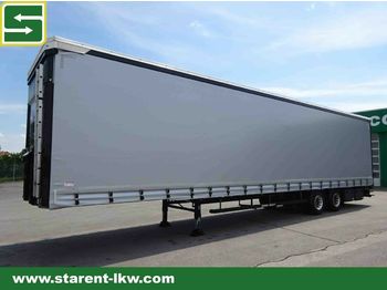 Semi-remorque bâche Schwarzmüller Megatrailer,2-Achs,SAF,neue Plane,Liftachse,ALU