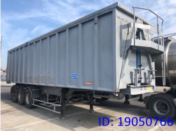 Semi-remorque benne Benalu 47 cub in alu