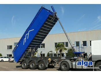 Semi-remorque benne Carnehl CHKS/A, Alu-Mulde, 24m³, Scheibe, Liftachse