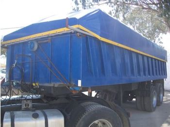 Semi-remorque benne DIV. div 2 axles tipper
