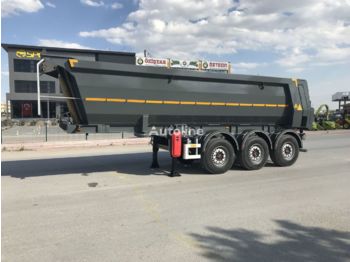 Semi-remorque benne EMIRSAN New 2020 Hardox Half Pipe Tipper Trailer