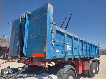 Semi-remorque benne FRUEHAUF BAÑERA BASCULANTE 2 EJES
