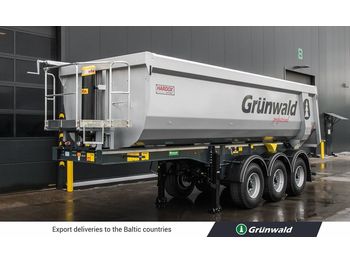 Semi-remorque benne GRUNWALD GTS03 24m3