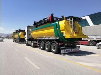 Semi-remorque benne LIDER 2021 NEW DIRECTLY FROM MANUFACTURER STOCKS READY IN STOCKS