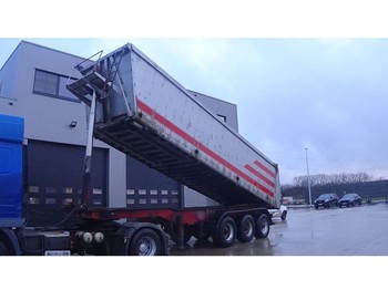 Semi-remorque benne LUCK BPW-AXLES / DRUM BRAKES / FREINES TAMBOUR / CHASSIS from STEEL / TIPPER from ALU)
