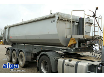 Semi-remorque benne Langendorf SKS HS 24/29, Stahl 25m³, Luft, Trommel