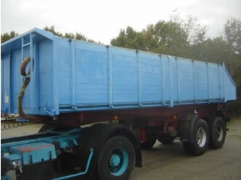 Semi-remorque benne Tipper trailer 19 m3 alu 3-way