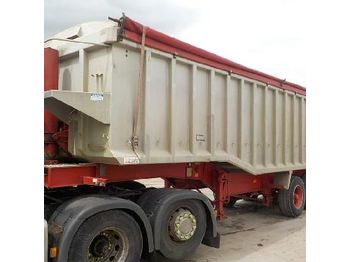  Wilcox Tri Axle Bulk Tipping Trailer (Plating Certificate Available, Tested 10/19) - Semi-remorque benne