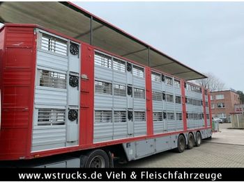 Semi-remorque bétaillère Finkl 3 Stock Ausahrbares Dach Vollalu Typ 2
