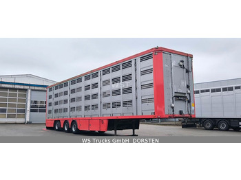 Menke-Janzen Menke 4 Stock Lenk Lift Typ2 Lüfter Dusche Tränk - Semi-remorque bétaillère