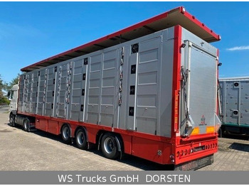 Menke-Janzen Menke 4 Stock Lenk Lift Typ2 Lüfter Dusche Tränk - Semi-remorque bétaillère